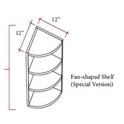 Picture of Wall End Shelf Cabinet (WES)
