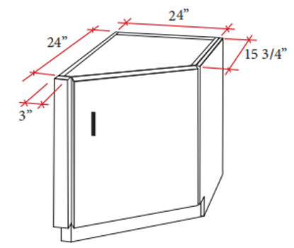 Picture of Base End Cabinet (BEA24)