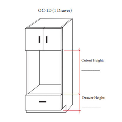Picture of Oven Pantry Cabinet