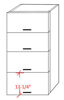 Picture of Flip up door modification cabinet