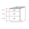 Picture of Drawer Cabinet (DB)